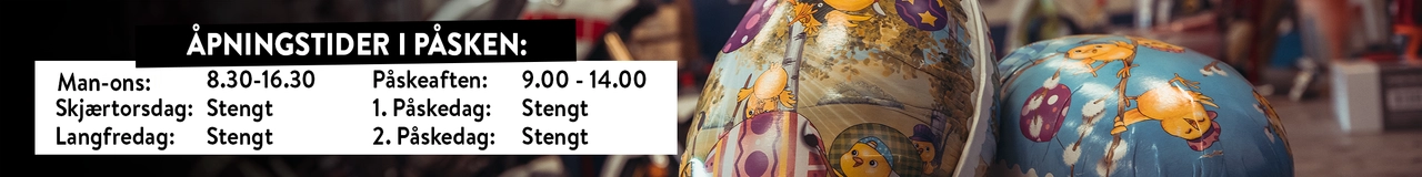 Åpningstider påske